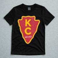 Kc Red Original Red Kansas City Kc Unique Est 1853 Kc Local T-Shirt