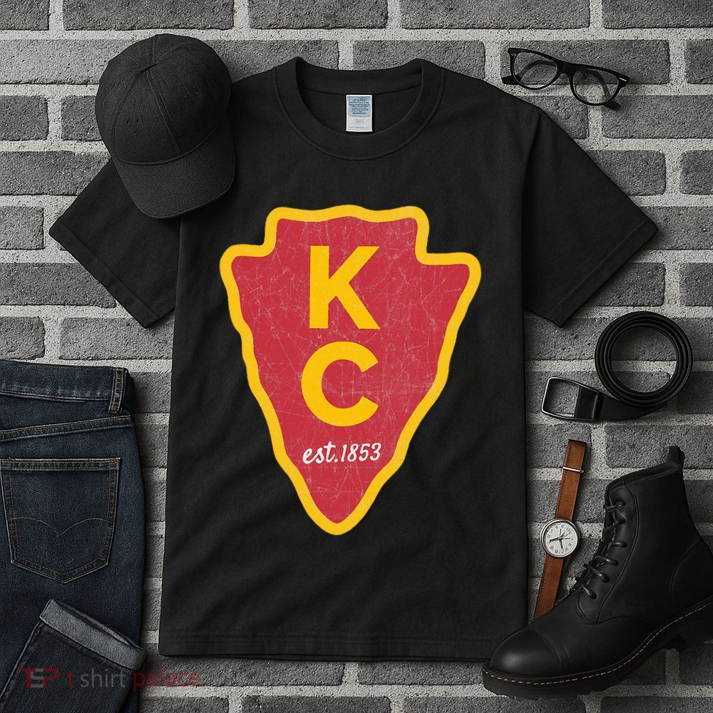 Kc Red Original Red Kansas City Kc Unique Est 1853 Kc Local Tall T-Shirt