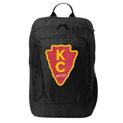 Kc Red Original Red Kansas City Kc Unique Est 1853 Kc Local City Backpack