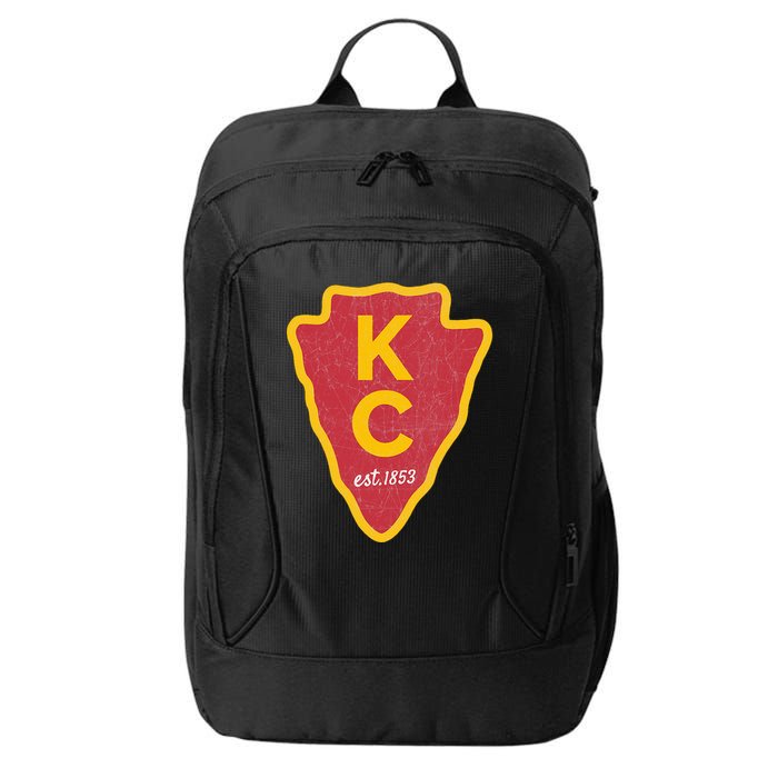 Kc Red Original Red Kansas City Kc Unique Est 1853 Kc Local City Backpack