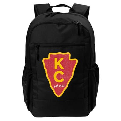 Kc Red Original Red Kansas City Kc Unique Est 1853 Kc Local Backpack
