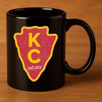 Kc Red Original Red Kansas City Kc Unique Est 1853 Kc Local 11oz C Handle Ceramic Mug