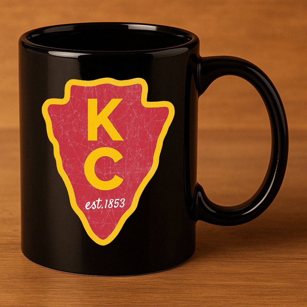 Kc Red Original Red Kansas City Kc Unique Est 1853 Kc Local 11oz C Handle Ceramic Mug