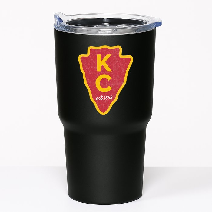 Kc Red Original Red Kansas City Kc Unique Est 1853 Kc Local Tumbler