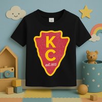 Kc Red Original Red Kansas City Kc Unique Est 1853 Kc Local Toddler T-Shirt