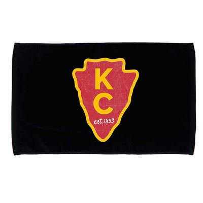 Kc Red Original Red Kansas City Kc Unique Est 1853 Kc Local Microfiber Hand Towel