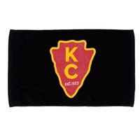 Kc Red Original Red Kansas City Kc Unique Est 1853 Kc Local Microfiber Hand Towel