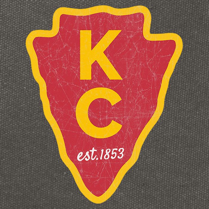 Kc Red Original Red Kansas City Kc Unique Est 1853 Kc Local Cotton Canvas Backpack