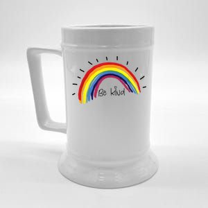 Kindness Rainbow Positive Message Be Kind Beer Stein