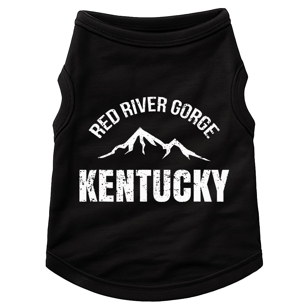 Kentucky Red River Gorge Canyon Daniel Boone Doggie Tank