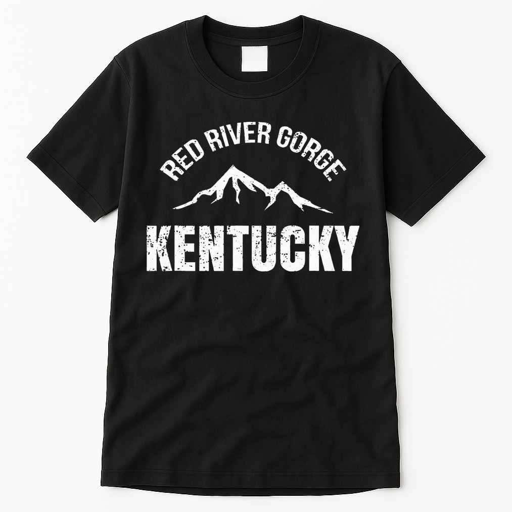 Kentucky Red River Gorge Canyon Daniel Boone Tall T-Shirt