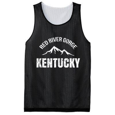 Kentucky Red River Gorge Canyon Daniel Boone Mesh Reversible Basketball Jersey Tank