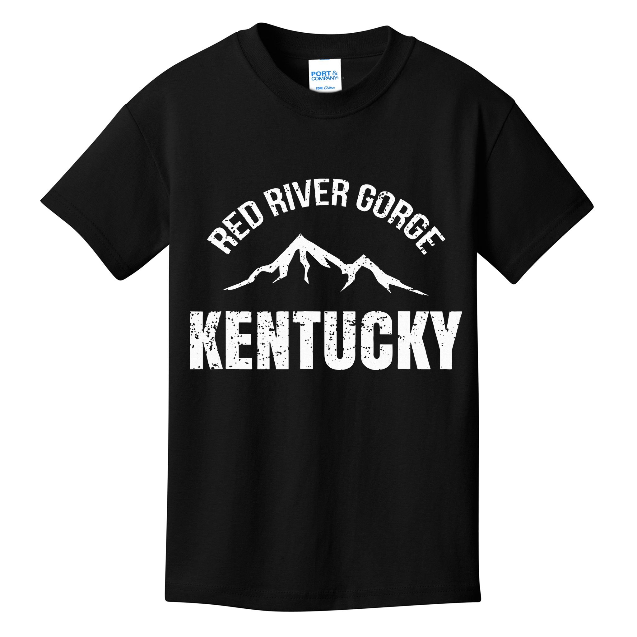 Kentucky Red River Gorge Canyon Daniel Boone Kids T-Shirt