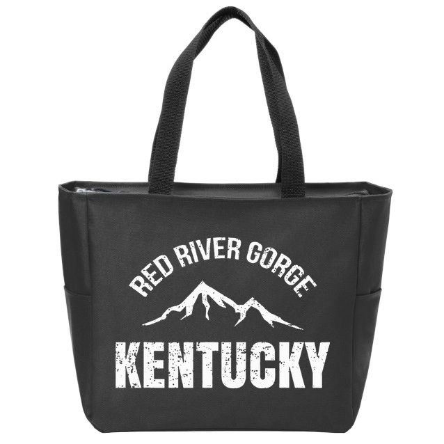 Kentucky Red River Gorge Canyon Daniel Boone Zip Tote Bag