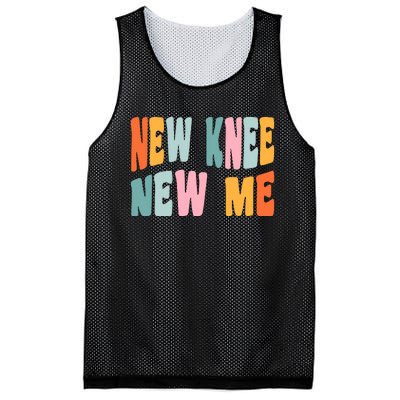 Knee Replacement Recovery New Knee New Me Mesh Reversible Basketball Jersey Tank