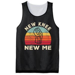 Knee Replacement Recovery New Knee New Me Mesh Reversible Basketball Jersey Tank