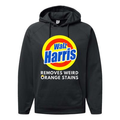 Kamala Removes Stubborn Orange Stains Harris Walz Waltz Premium Performance Fleece Hoodie