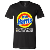 Kamala Removes Stubborn Orange Stains Harris Walz Waltz Premium V-Neck T-Shirt