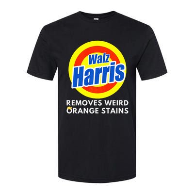 Kamala Removes Stubborn Orange Stains Harris Walz Waltz Premium Softstyle CVC T-Shirt