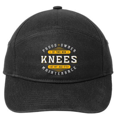 Knee Replacement Surgery Arthroplasty Artificial Joint Tkr 7-Panel Snapback Hat