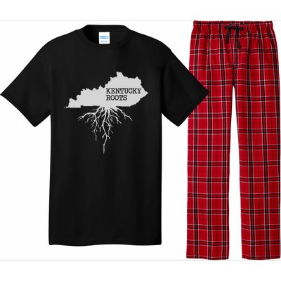 Kentucky Roots State Of Kentucky Map Pajama Set