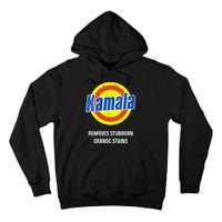 Kamala Removes Stubborn Orange Stains Kamala Harris 2024 Tall Hoodie