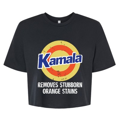 Kamala Removes Stubborn Orange Stains Kamala Harris 2024 Bella+Canvas Jersey Crop Tee