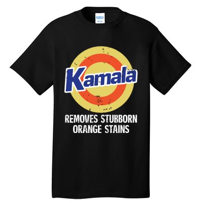 Kamala Removes Stubborn Orange Stains Kamala Harris 2024 Tall T-Shirt