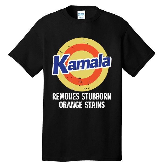 Kamala Removes Stubborn Orange Stains Kamala Harris 2024 Tall T-Shirt