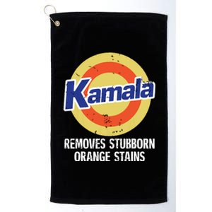 Kamala Removes Stubborn Orange Stains Kamala Harris 2024 Platinum Collection Golf Towel