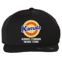 Kamala Removes Stubborn Orange Stains Kamala Harris 2024 Wool Snapback Cap