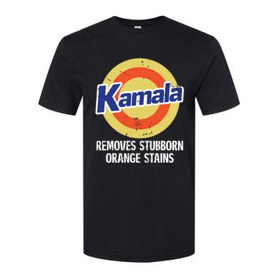 Kamala Removes Stubborn Orange Stains Kamala Harris 2024 Softstyle CVC T-Shirt