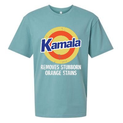 Kamala Removes Stubborn Orange Stains Kamala Harris 2024 Sueded Cloud Jersey T-Shirt