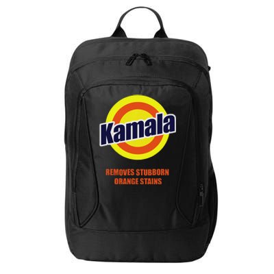 Kamala Removes Stubborn Orange Stains Funny Democrat City Backpack