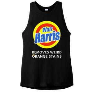 Kamala Removes Stubborn Orange Stains Harris Walz Waltz Ladies PosiCharge Tri-Blend Wicking Tank