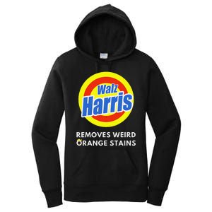 Kamala Removes Stubborn Orange Stains Harris Walz Waltz Women's Pullover Hoodie