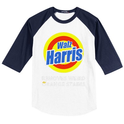 Kamala Removes Stubborn Orange Stains Harris Walz Waltz Baseball Sleeve Shirt