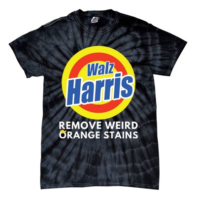 Kamala Removes Stubborn Orange Stains Harris Walz Waltz Tie-Dye T-Shirt