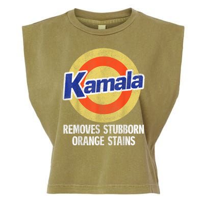 Kamala Removes Stubborn Orange Stains Kamala Harris 2024 Garment-Dyed Women's Muscle Tee