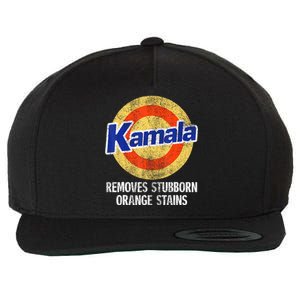 Kamala Removes Stubborn Orange Stains Kamala Harris 2024 Wool Snapback Cap