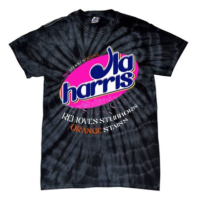 Kamala Removes Stubborn Orange Stains Tie-Dye T-Shirt