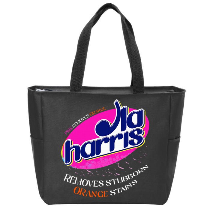 Kamala Removes Stubborn Orange Stains Zip Tote Bag