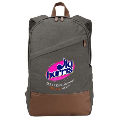 Kamala Removes Stubborn Orange Stains Cotton Canvas Backpack