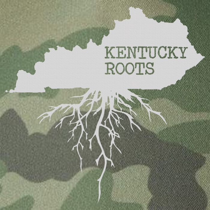Kentucky Roots State Of Kentucky Map Legacy Tie Dye Trucker Hat