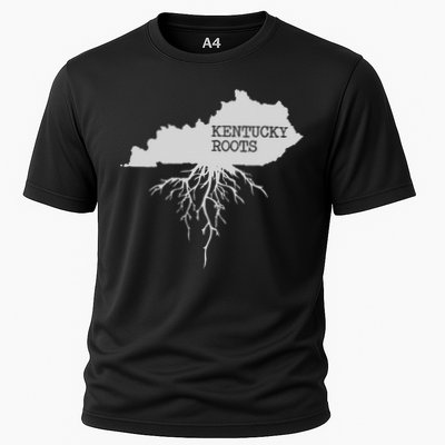 Kentucky Roots State Of Kentucky Map Performance Shirt