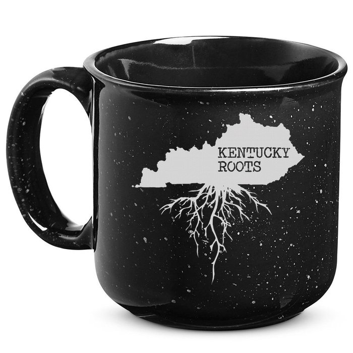 Kentucky Roots State Of Kentucky Map 15oz Campfire Ceramic Mug