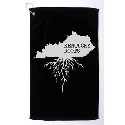 Kentucky Roots State Of Kentucky Map Golf Towel