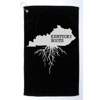 Kentucky Roots State Of Kentucky Map Golf Towel