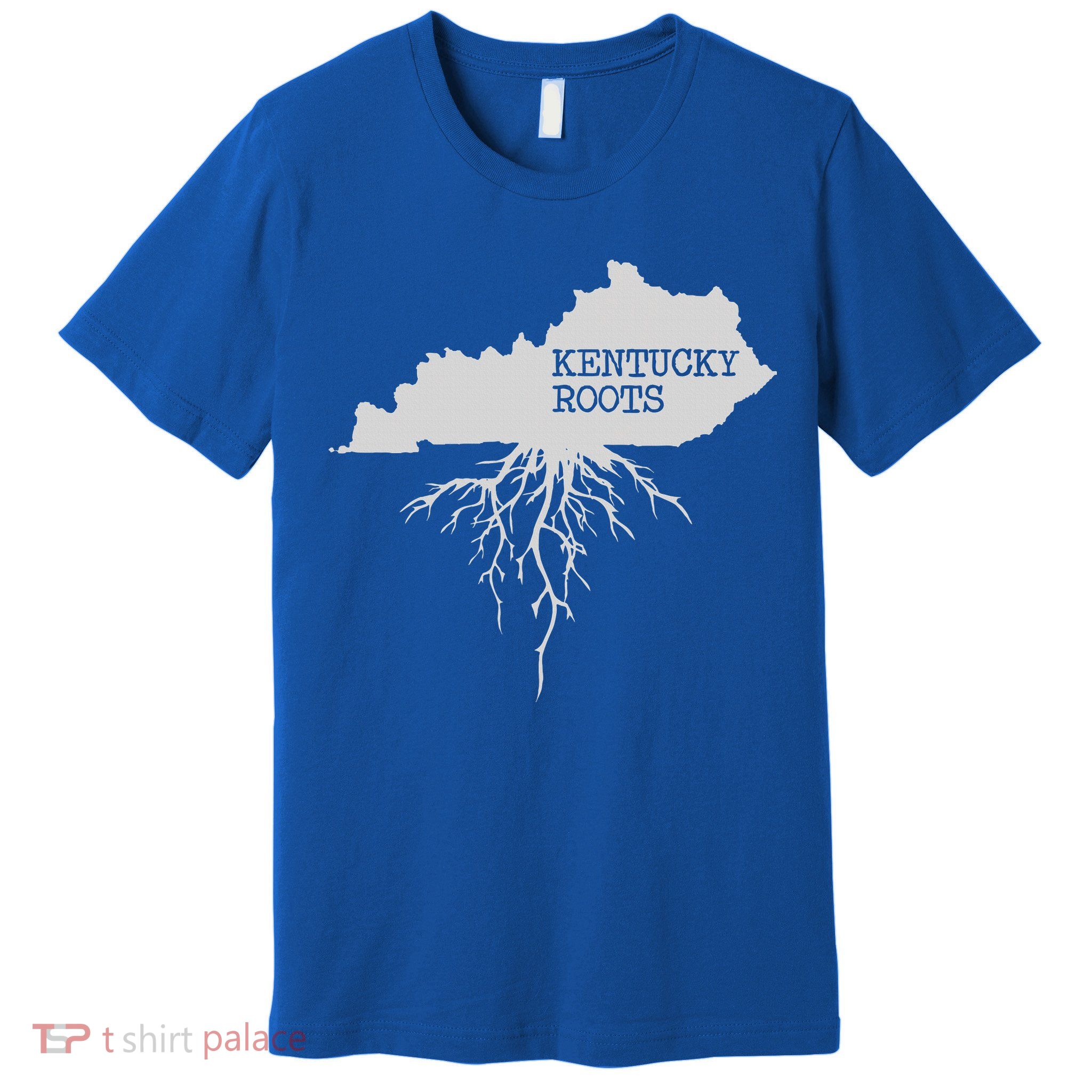 Kentucky Roots State Of Kentucky Map Premium T-Shirt
