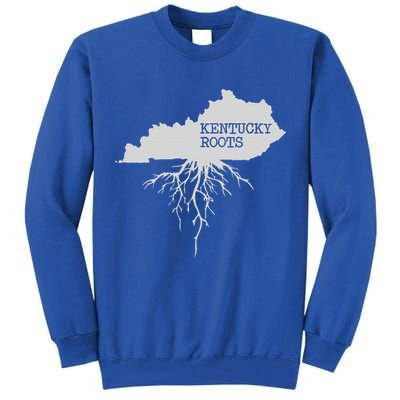 Kentucky Roots State Of Kentucky Map Tall Sweatshirt